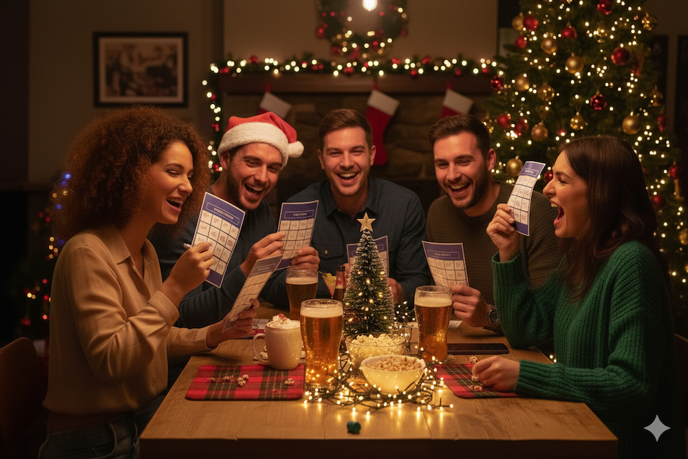 christmas music bingo